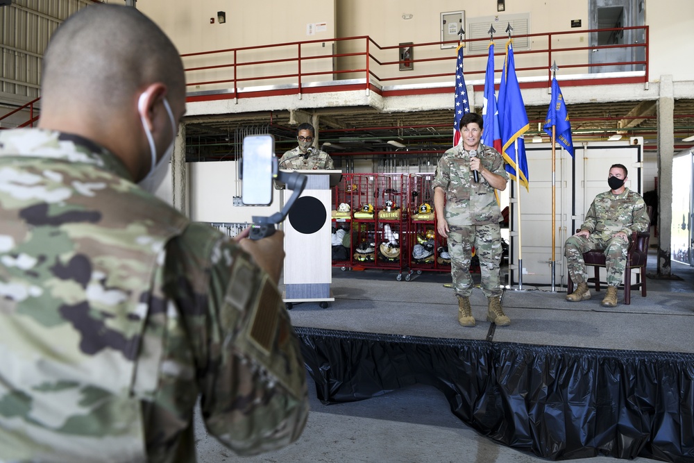 Col. Dawn Junk assumes command of 156th Mission Support Group