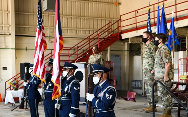 Col. Dawn Junk assumes command of 156th Mission Support Group