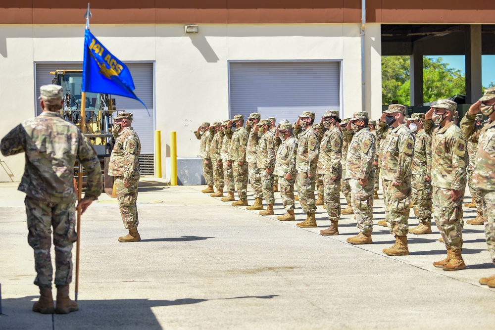 Assumption of Command Lt. Col. Santiago