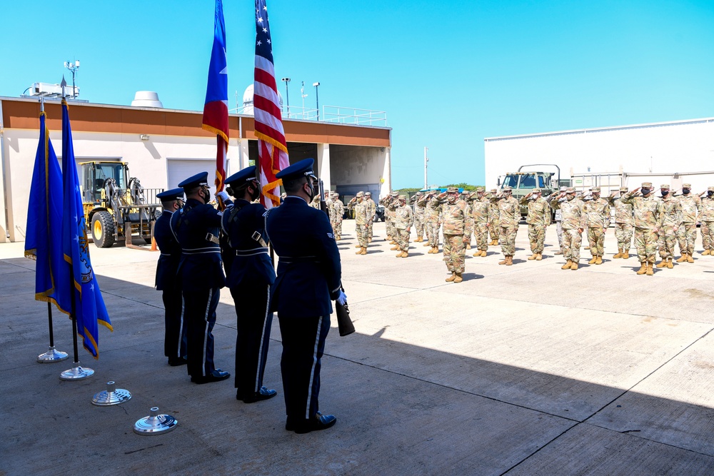 Lt. Col. Edgar Santiago, 141st ACS Assumption of Command