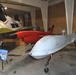 Normally unheard and unseen, a Predator drone is now on display