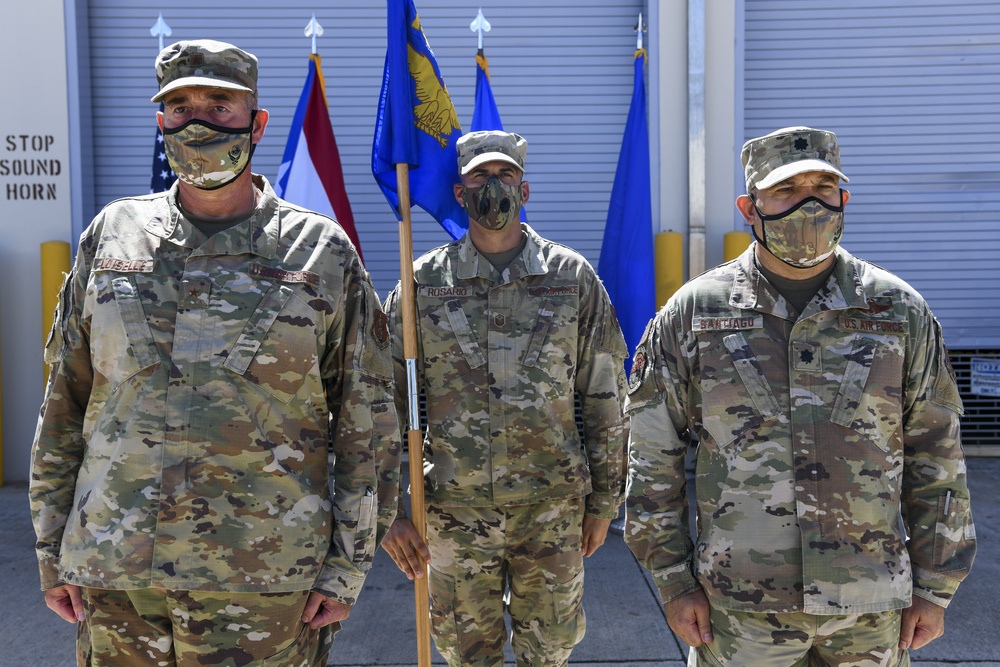 Lt. Col. Edgar Santiago, 141st ACS Assumption of Command