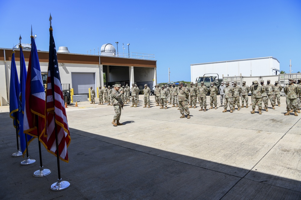 Lt. Col. Edgar Santiago, 141st ACS Assumption of Command