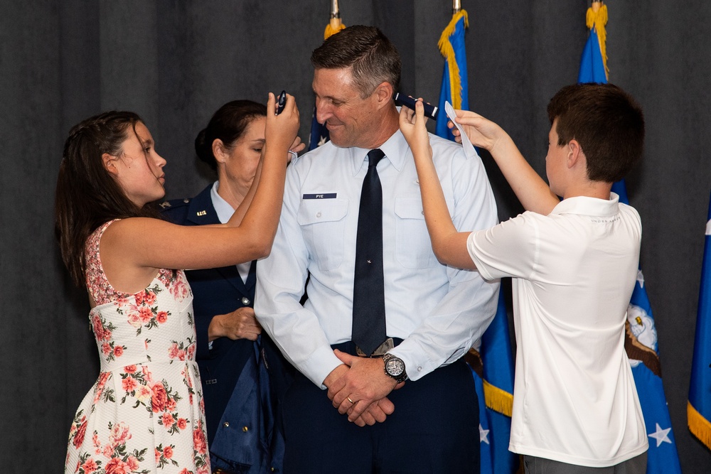 Col. Pye promotes to Brigadier General