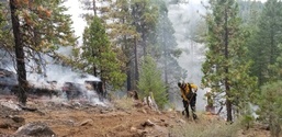 U.S. Army firefighters assist local departments during 2020 California wildfire season