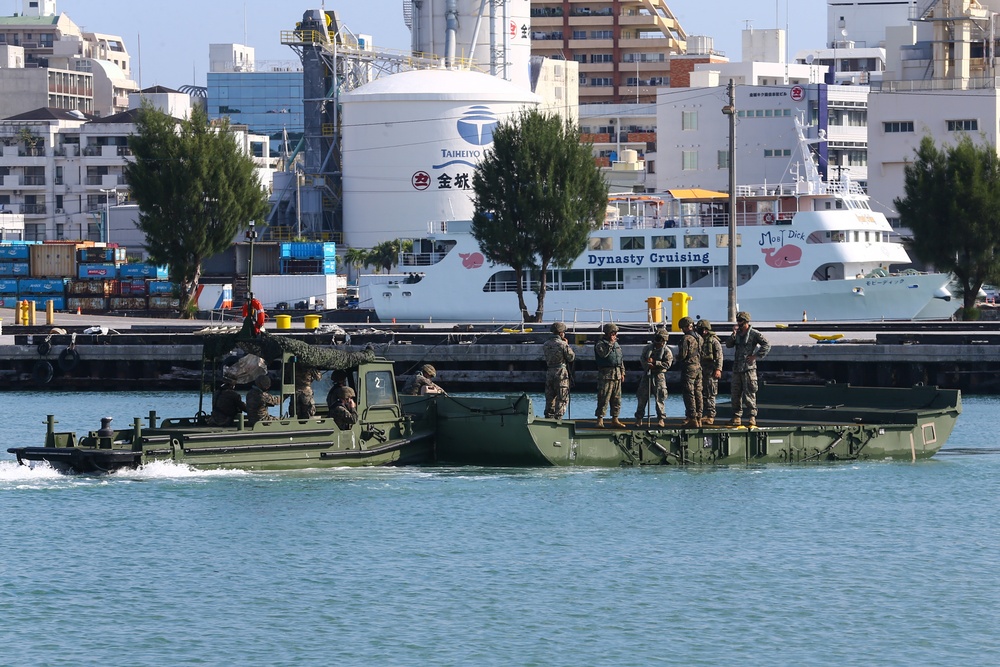 9th ESB Marines conduct expeditionary bridging exercise