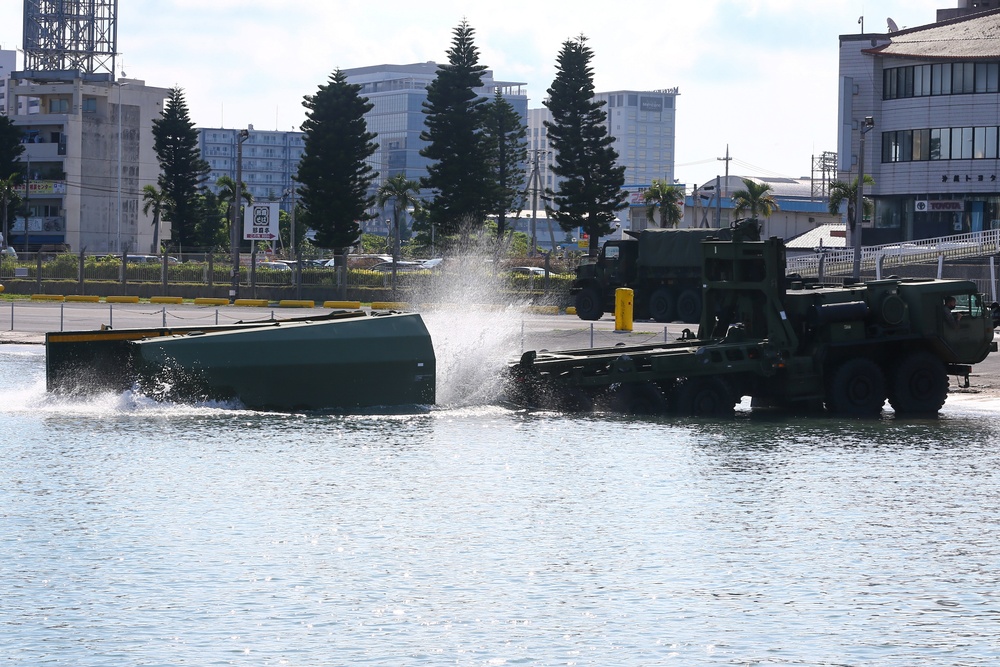 9th ESB Marines conduct expeditionary bridging exercise