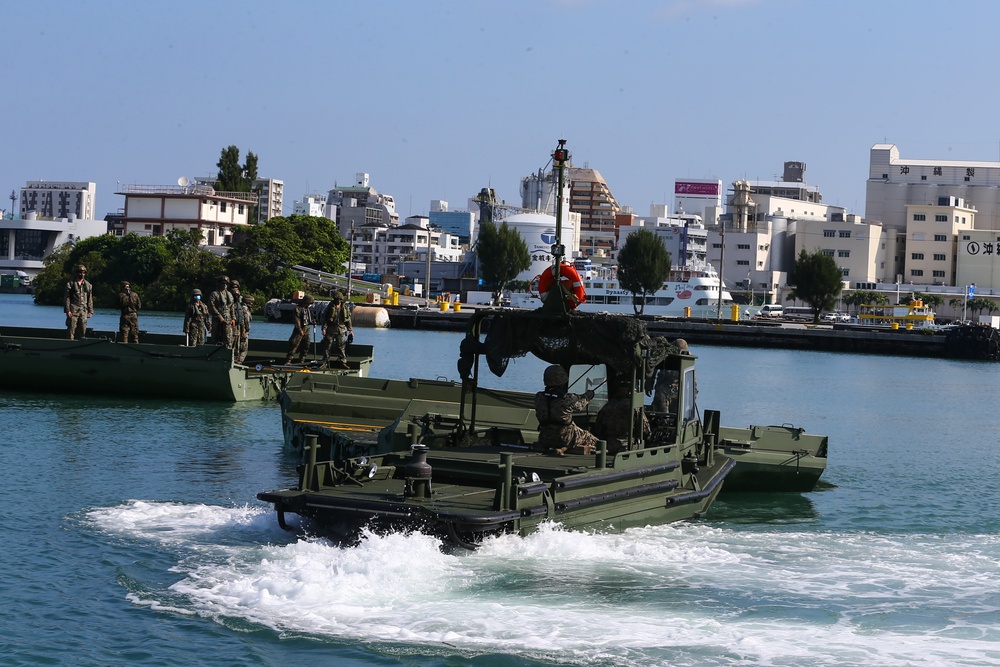 9th ESB Marines conduct expeditionary bridging exercise