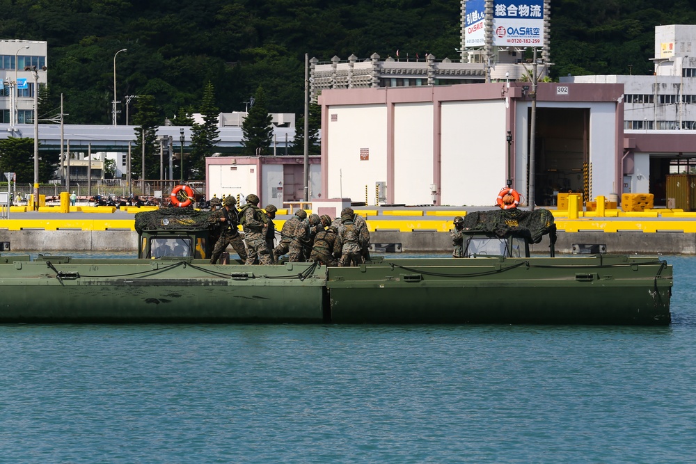 9th ESB Marines conduct expeditionary bridging exercise