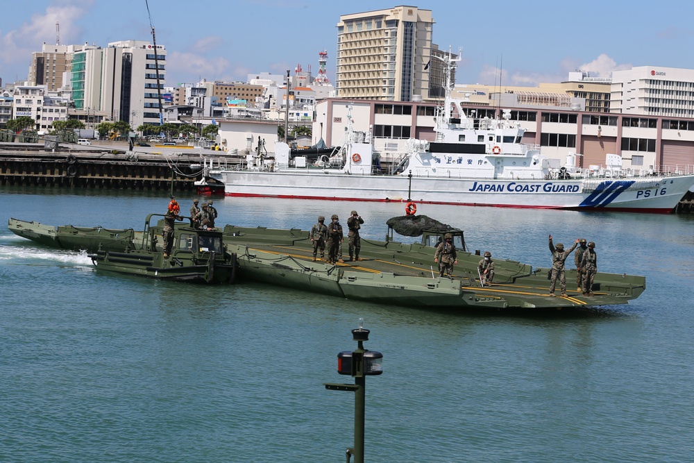 9th ESB Marines conduct expeditionary bridging exercise