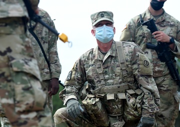 Army multi-component effort pushes through training exercise in the face of COVID-19