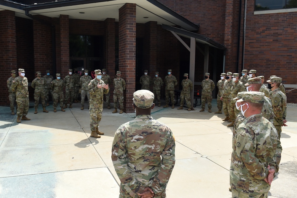 Army multi-component effort pushes through training exercise in the face of COVID-19