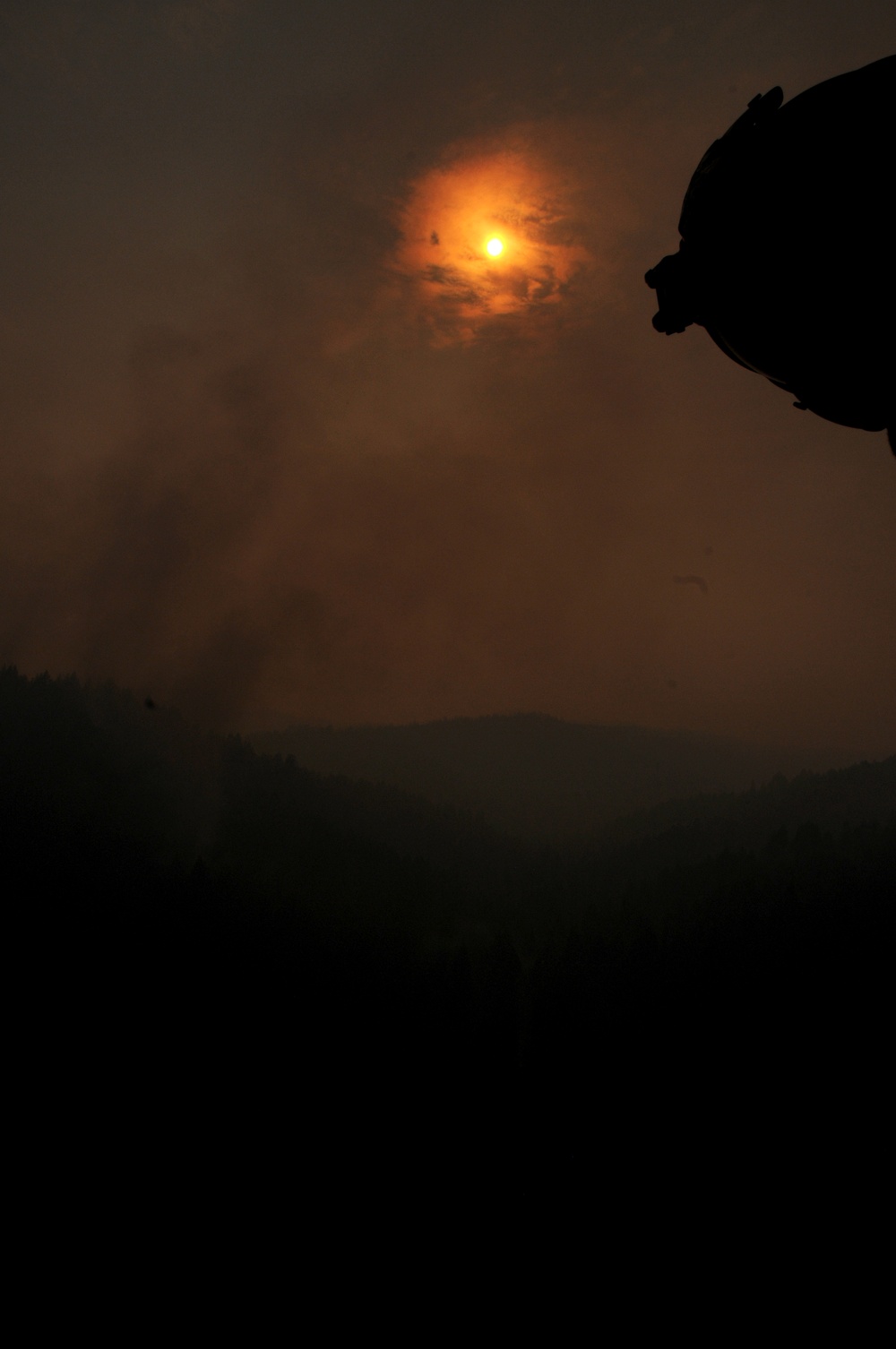 Cal Guard Soldiers work with CALFIRE to battle the LNU Lightning Complex fire