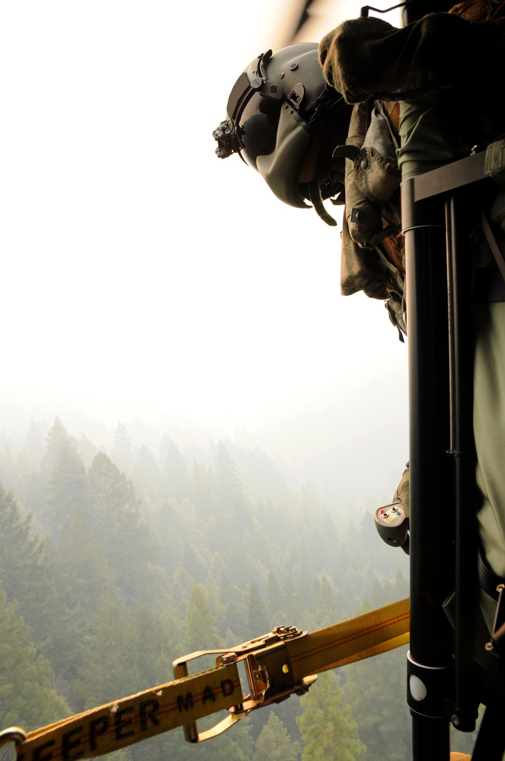 Cal Guard Soldiers work with CALFIRE to battle the LNU Lightning Complex fire