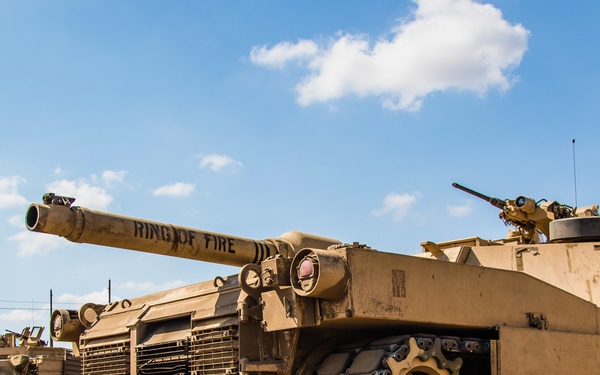 3rd ID Tank Live-fire Exercise