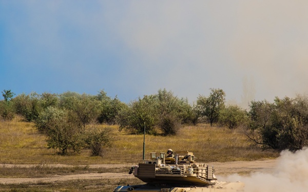 3rd ID Tank Live-fire Exercise