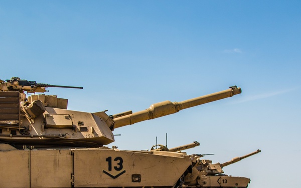 3rd ID Tank Live-fire Exercise