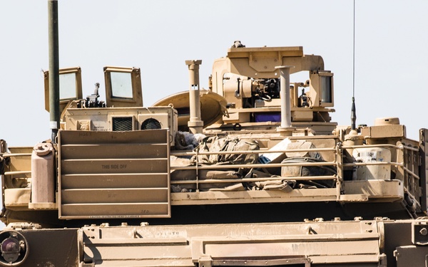 3rd ID Tank Live-fire Exercise