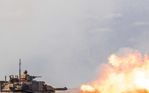 3rd ID Tank Live-fire Exercise