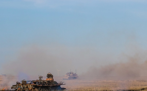 3rd ID Tank Live-fire Exercise