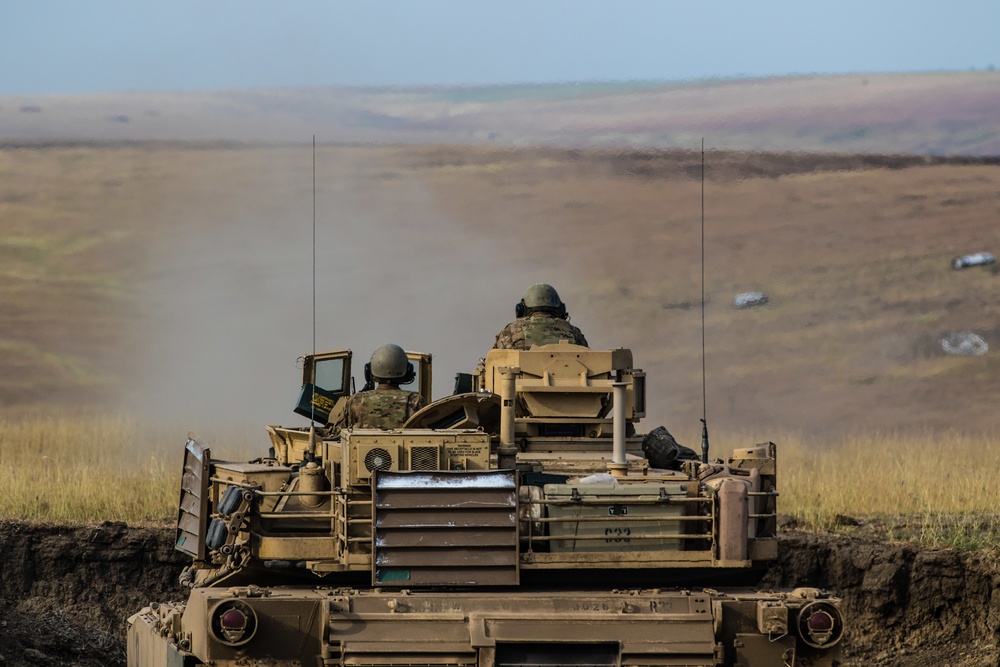 3rd ID Tank Live-fire Exercise