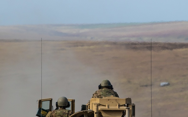 3rd ID Tank Live-fire Exercise