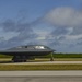 B-2 Spirit Stealth Bomber takes flight from Naval Support Facility Diego Garcia