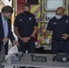 North Carolina Insurance Commissioner, Mike Causey, visits Camp Lejeune Fire Station 10