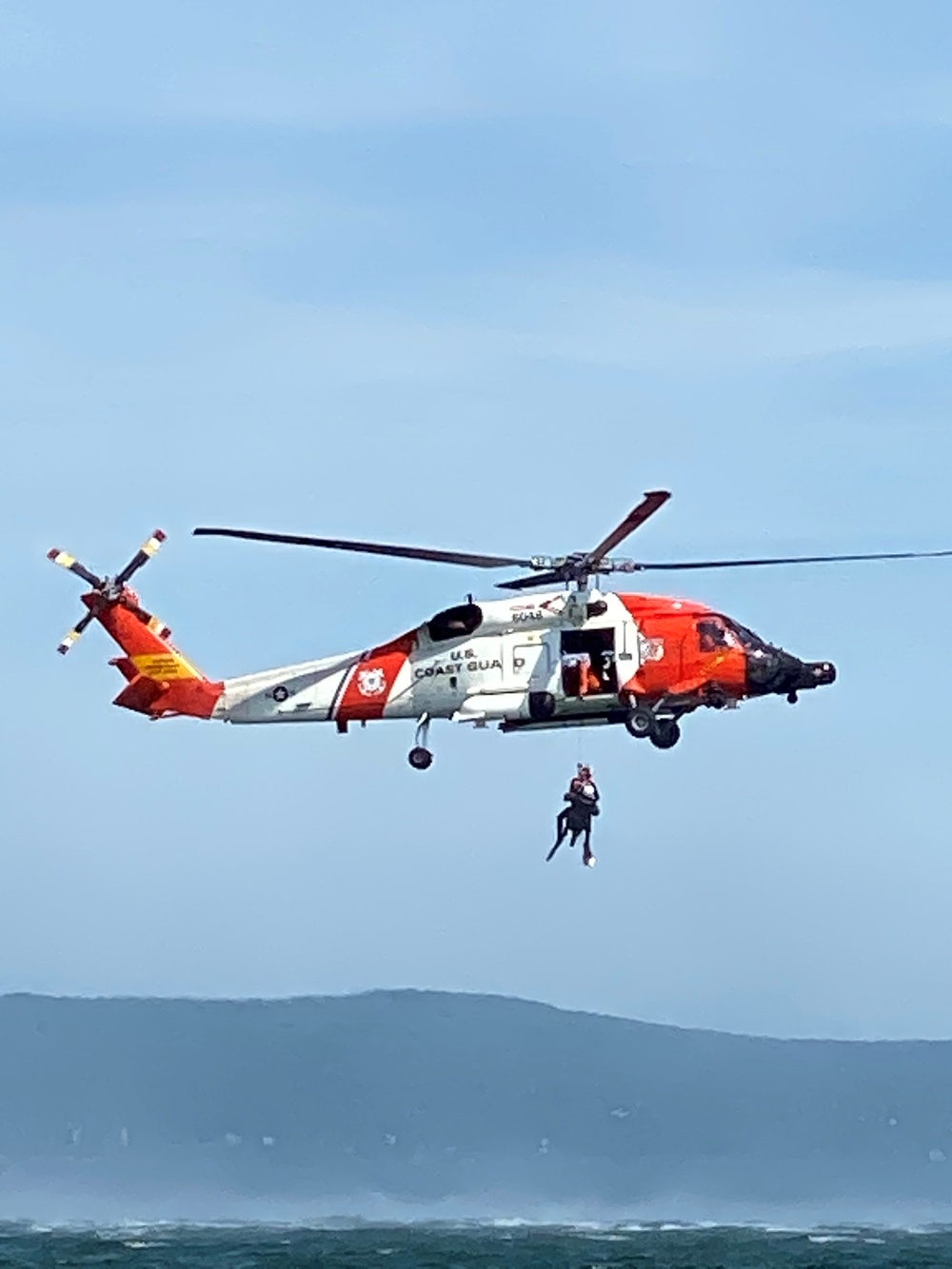 148th Fighter Wing, U.S. Coast Guard Conduct Water Survival and Rescue Training