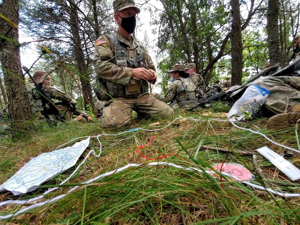 ROTC cadets from several universities hold field training at Fort McCoy