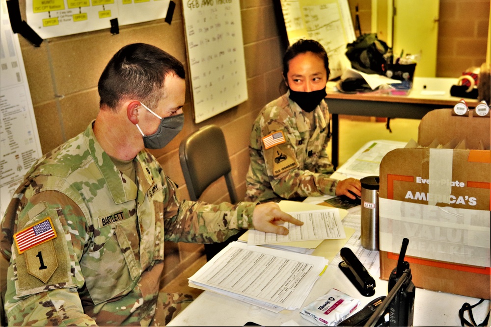 ROTC cadets from several universities hold field training at Fort McCoy