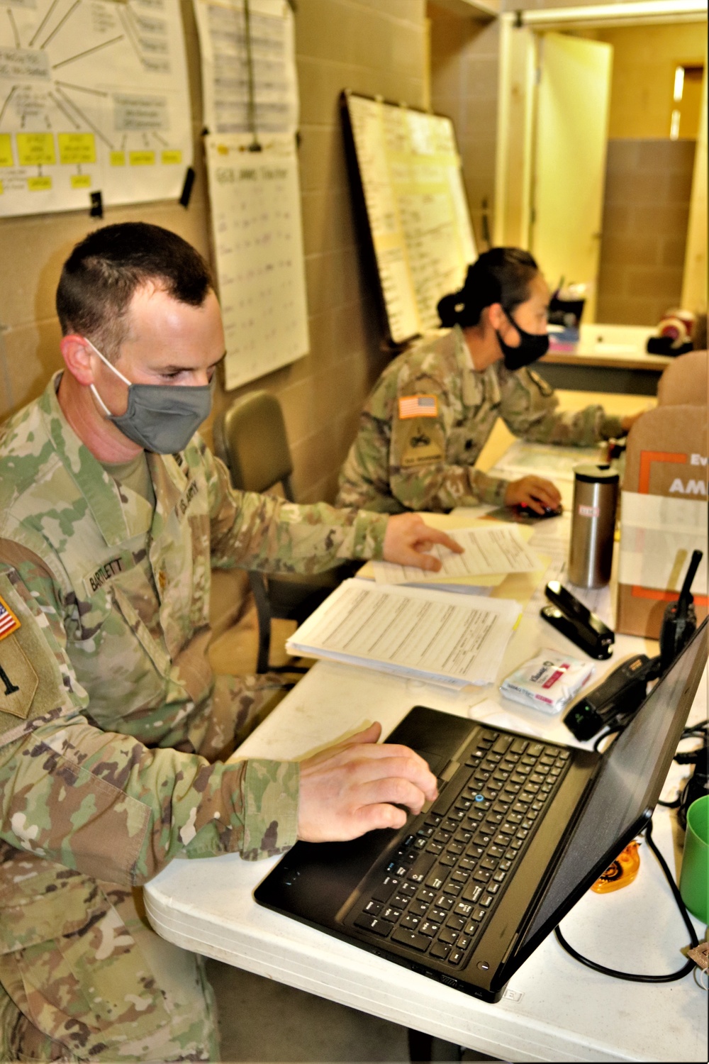 ROTC cadets from several universities hold field training at Fort McCoy