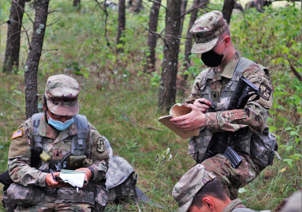 ROTC cadets from several universities hold field training at Fort McCoy