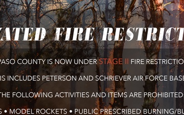 El Paso County elevates to Stage II Fire Restrictions