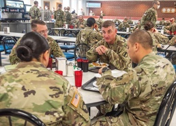 Initial Military Training commanding general visits Fort Leonard Wood