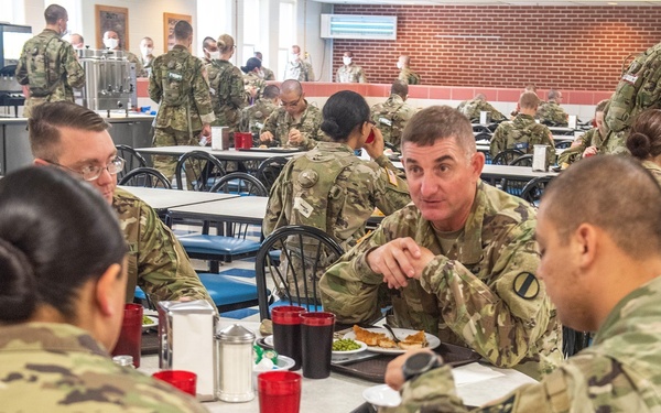 Initial Military Training commanding general visits Fort Leonard Wood