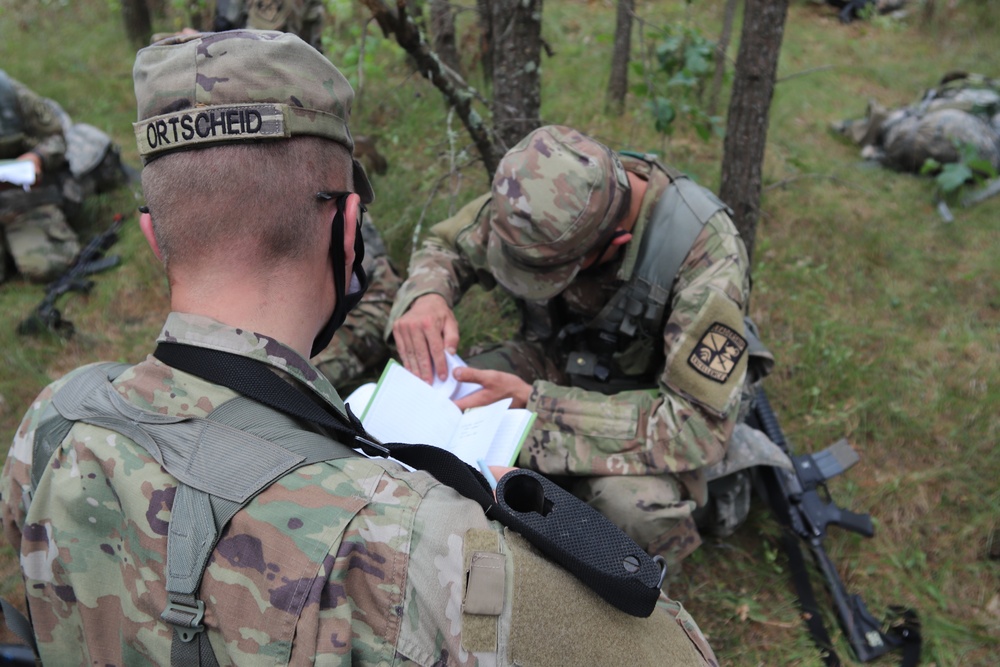 ROTC cadets from several universities hold field training at Fort McCoy