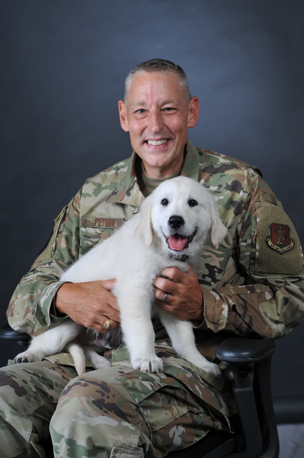 A Chaplain and his dog