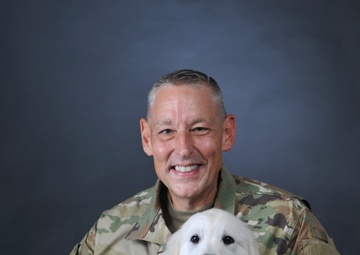 A Chaplain and his dog