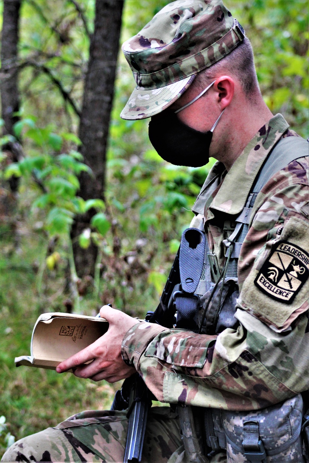 ROTC cadets from several universities hold field training at Fort McCoy