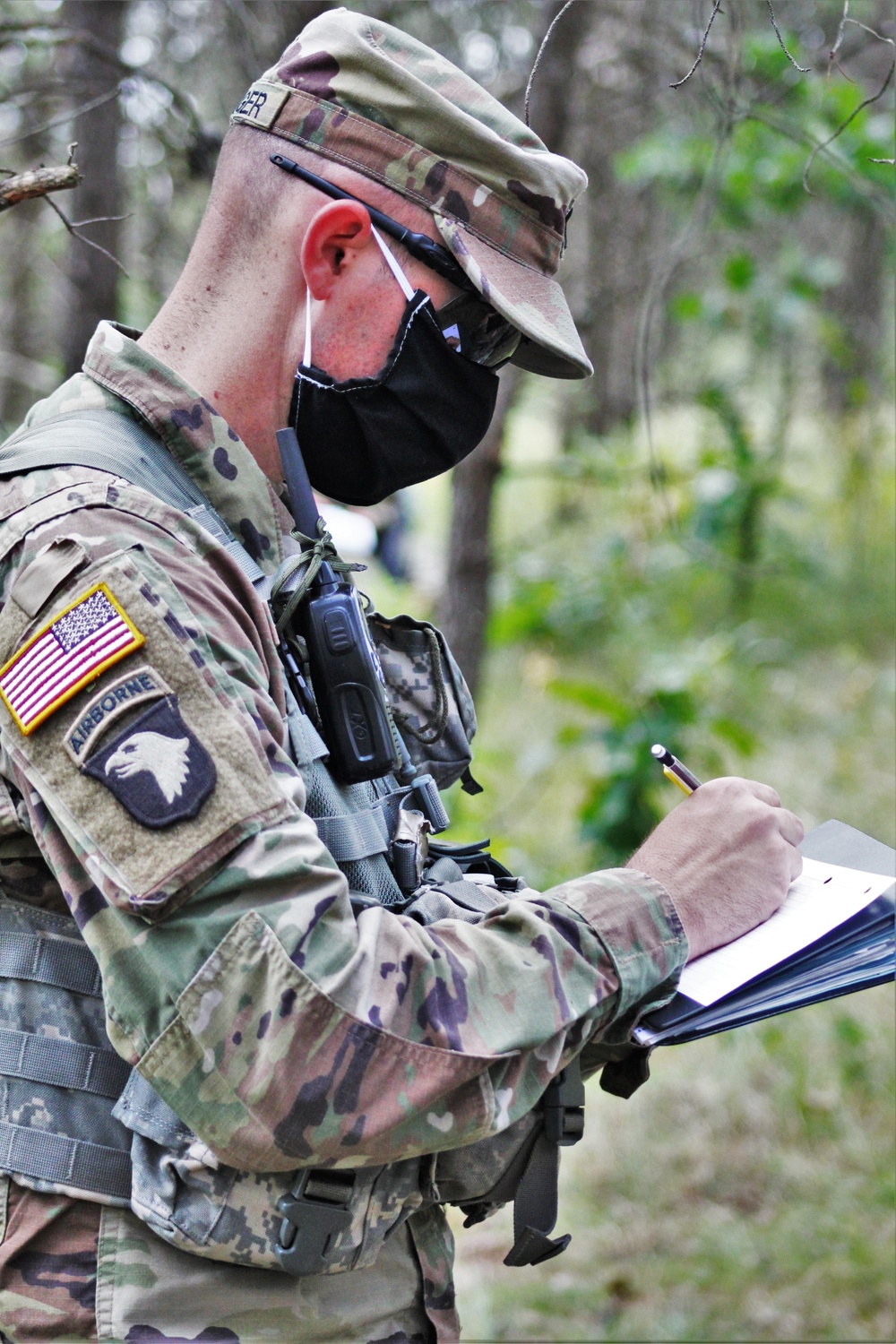 ROTC cadets from several universities hold field training at Fort McCoy