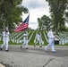 Modified Military Funeral Honors with Funeral Escort are Conducted for U.S. Navy Lt. Demarest Lloyd in Section ML