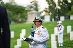 Modified Military Funeral Honors with Funeral Escort are Conducted for U.S. Navy Lt. Demarest Lloyd in Section ML [Image 7 of 14]