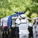 Modified Military Funeral Honors with Funeral Escort are Conducted for U.S. Navy Lt. Demarest Lloyd in Section ML