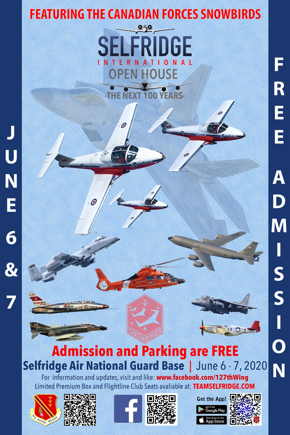 Selfridge International Open House Canadian Forces Snowbirds