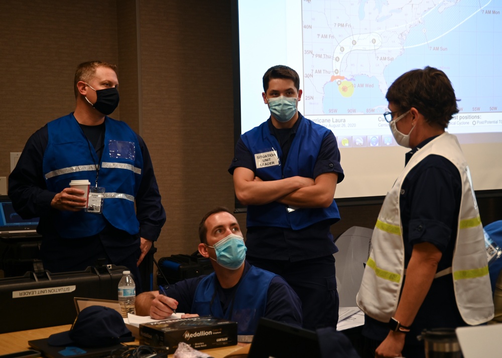 Coast Guard prepares for Hurricane Laura to make landfall