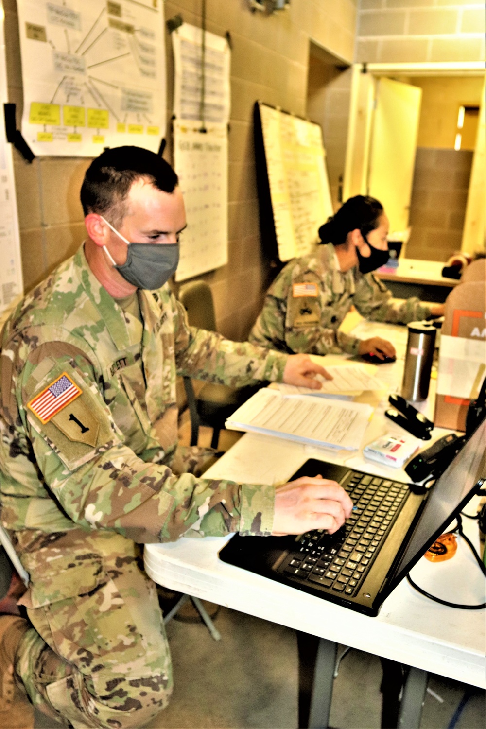 ROTC cadets from several universities hold field training at Fort McCoy