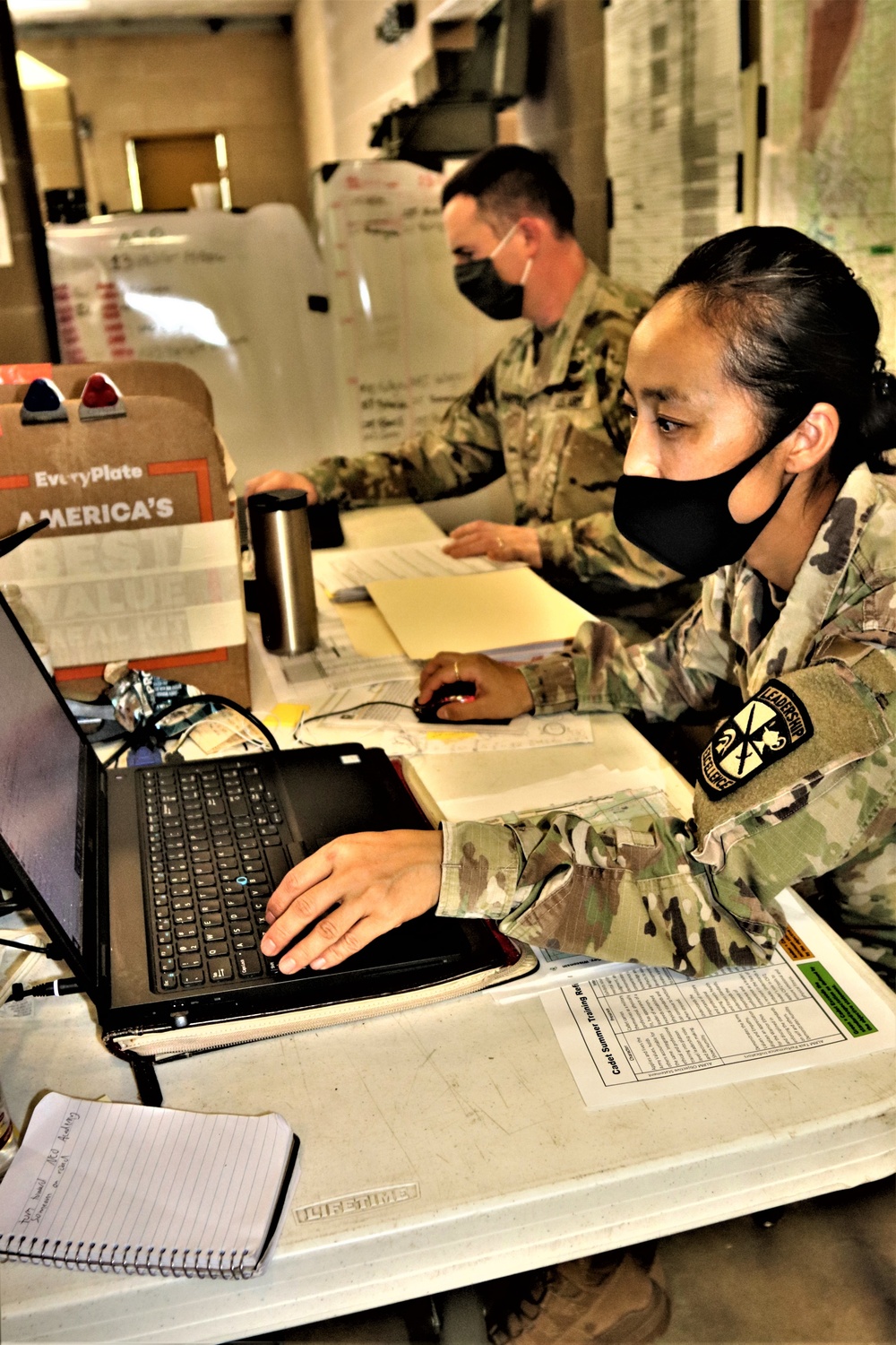 ROTC cadets from several universities hold field training at Fort McCoy