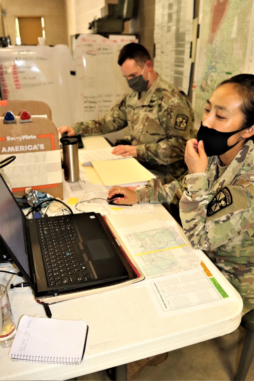 ROTC cadets from several universities hold field training at Fort McCoy