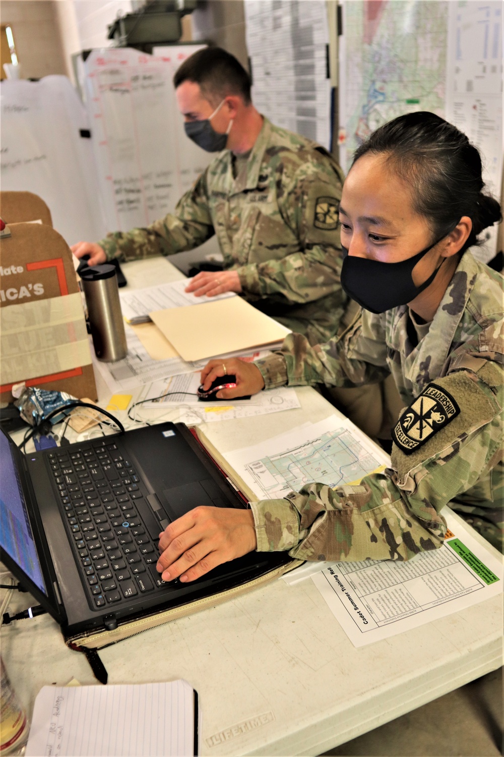 ROTC cadets from several universities hold field training at Fort McCoy